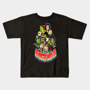 the monsters ramen club Kids T-Shirt